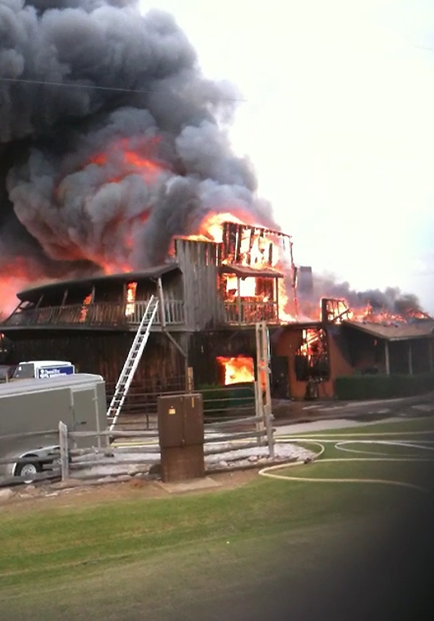 Sundowner fire in 2009